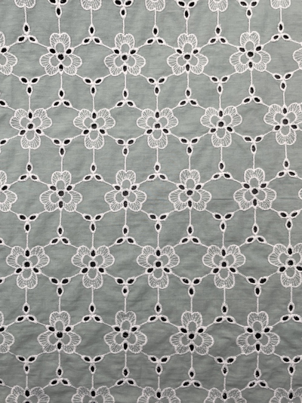 little lotus embroidery cotton design