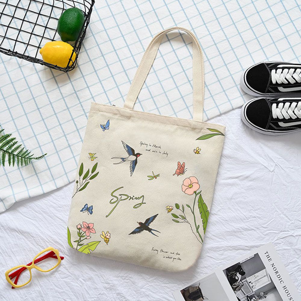 Canvas Bag in Emb