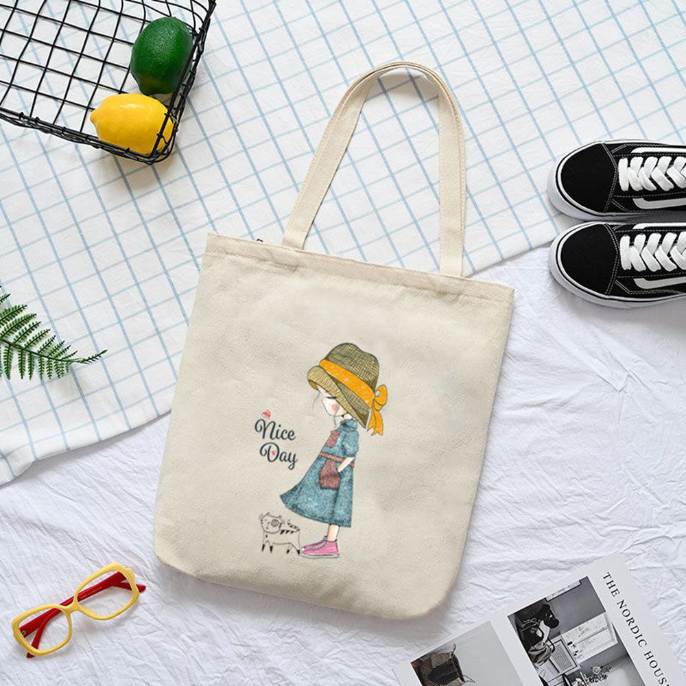 Canvas Bag in Emb
